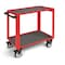 Beta Tool Cart, Steel, 1650 lbs Load Capacity, 2 Shelves, 35.4 in L, 19 in W, 34 in H 051000501 - alternate 2